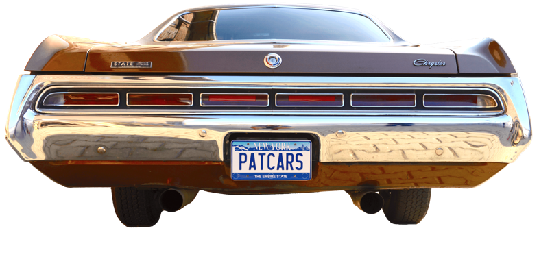 Heck des Chrysler 300, Baujahr 1971